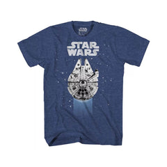 Men's Star Wars Millennium Falcon T-Shirt-TCG Nerd