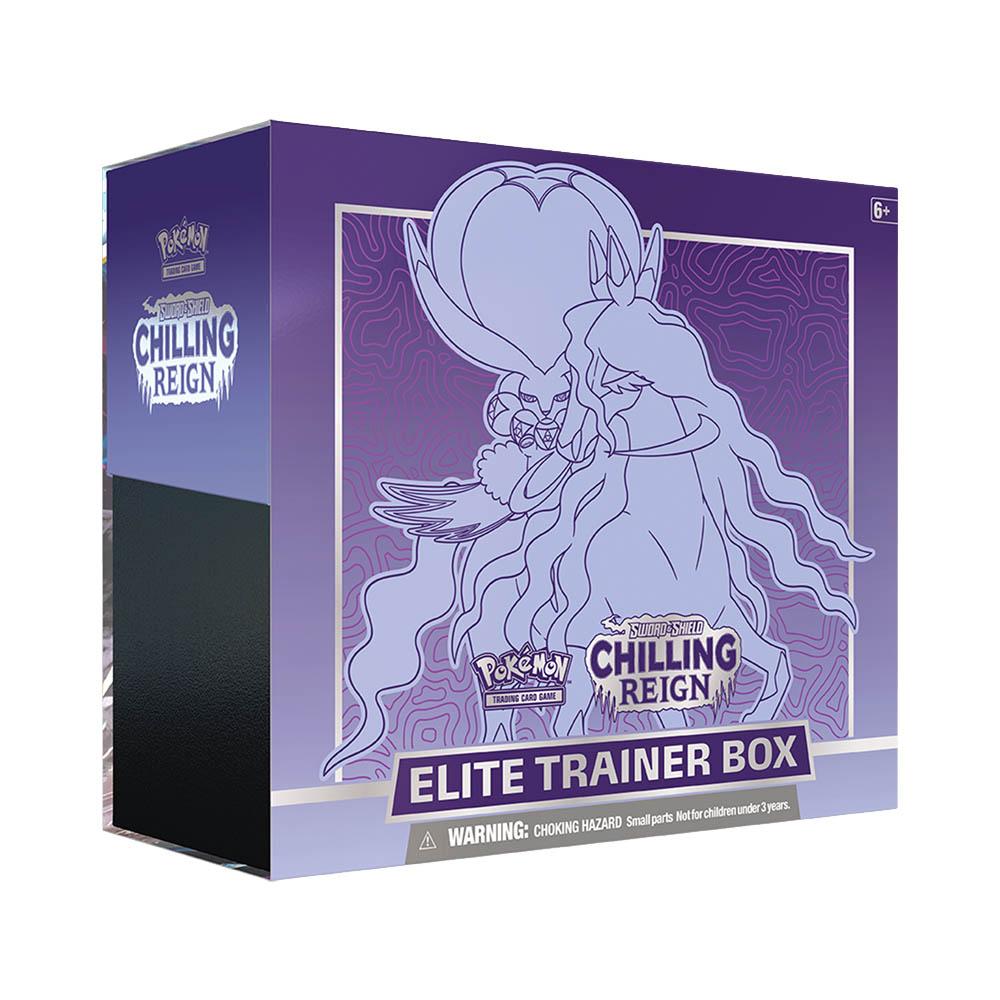 Pokemon TCG - Sword and Shield: Chilling Reign - Elite Trainer Box Shadow-TCG Nerd