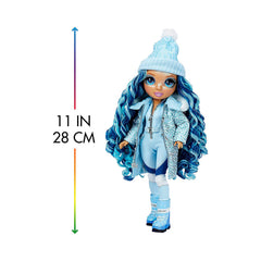 Rainbow High Winter Break Series 1 - Skylar Bradshaw (Blue Fashion)