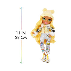 Rainbow High Winter Break Series 1 - Sunny Madison (Yellow Fashion)