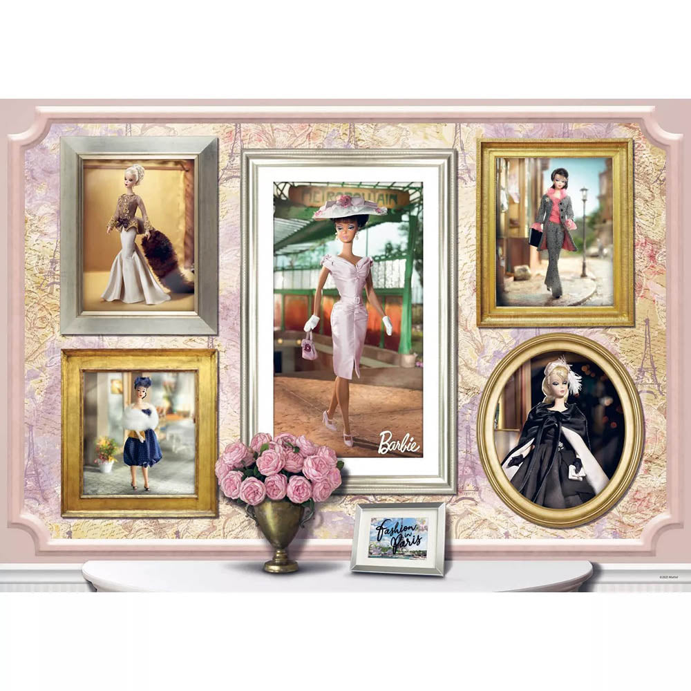 Ravensburger 1000pc Puzzle - Barbie - Barbie Paris Fashion-TCG Nerd