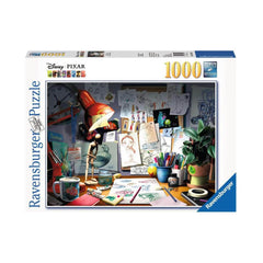 Ravensburger 1000pc Puzzle - Disney™ Pixar™ - The Artist's Desk-TCG Nerd