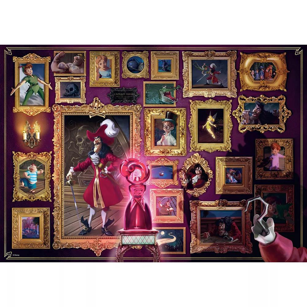 Ravensburger 1000pc Puzzle - Disney Villainous - Captain Hook-TCG Nerd