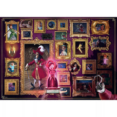 Ravensburger 1000pc Puzzle - Disney Villainous - Captain Hook-TCG Nerd