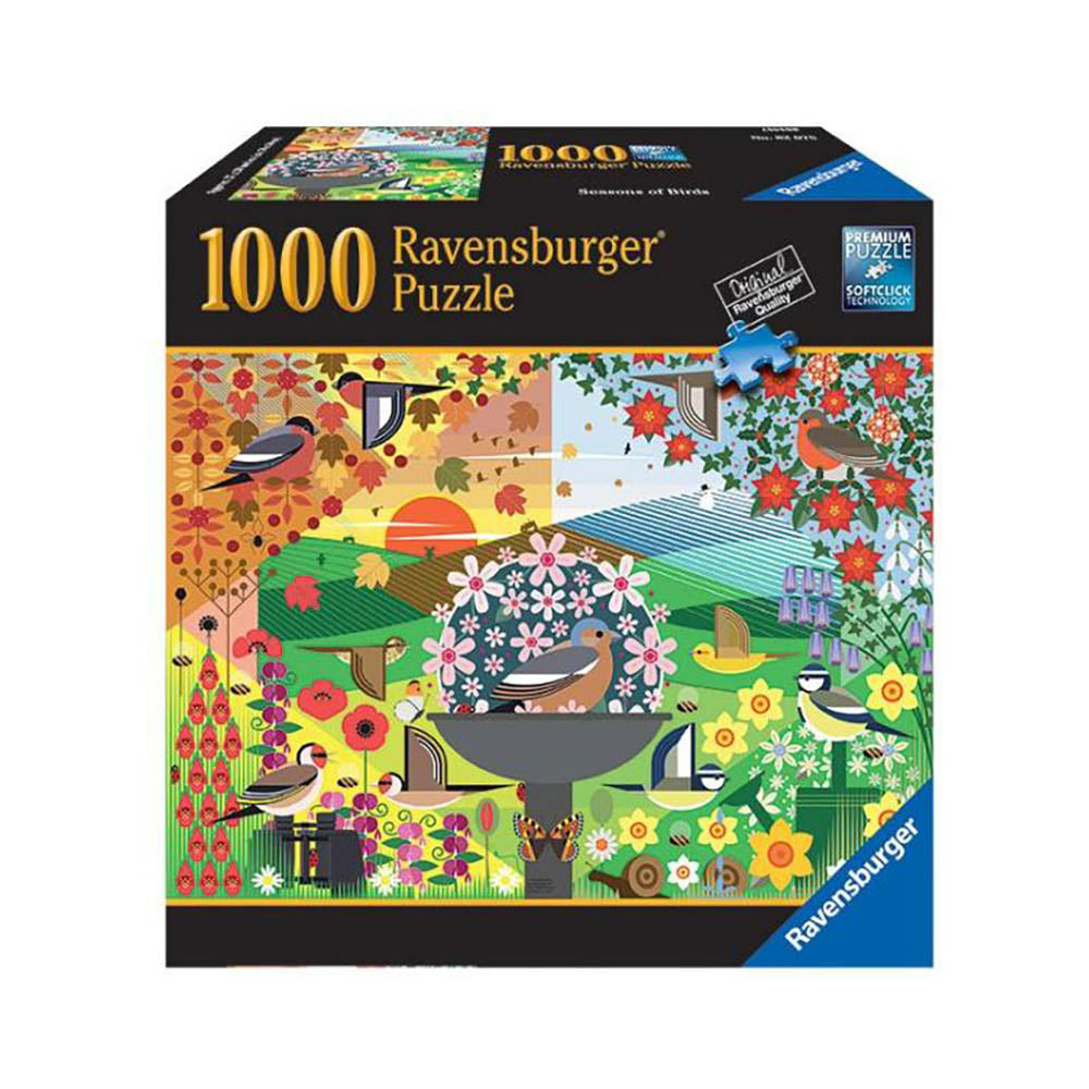 Ravensburger 1000pc Puzzle - Seasons of Birds