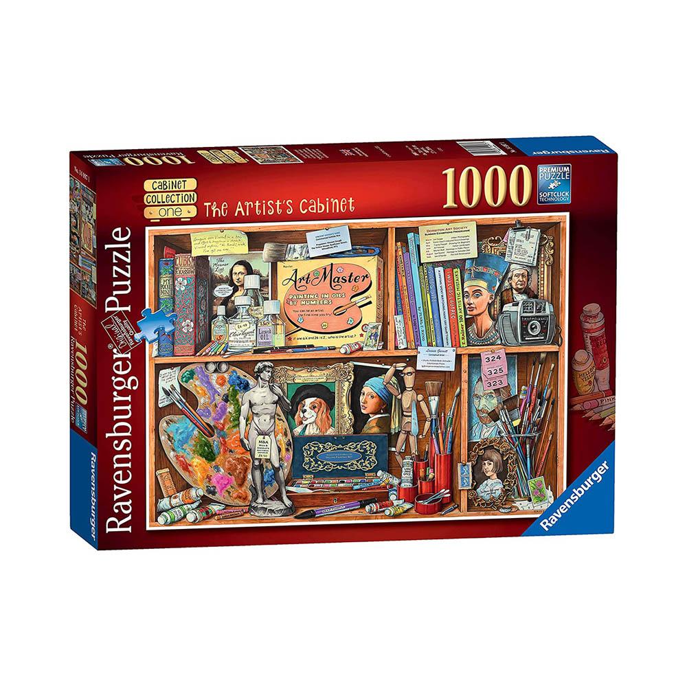 Ravensburger 1000pc Puzzle - The Artist's Cabinet-TCG Nerd