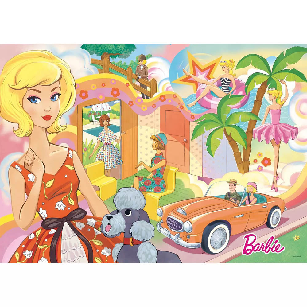 Ravensburger 1000pc Puzzle - Barbie - Vintage Barbie 