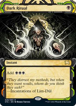 MTG Mystical Archive - 026 Dark Ritual - STA-TCG Nerd