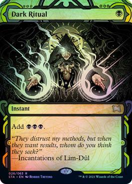 MTG Mystical Archive - 026 Dark Ritual - STA-TCG Nerd