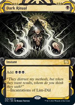 MTG Mystical Archive - 026 Dark Ritual - STA-TCG Nerd