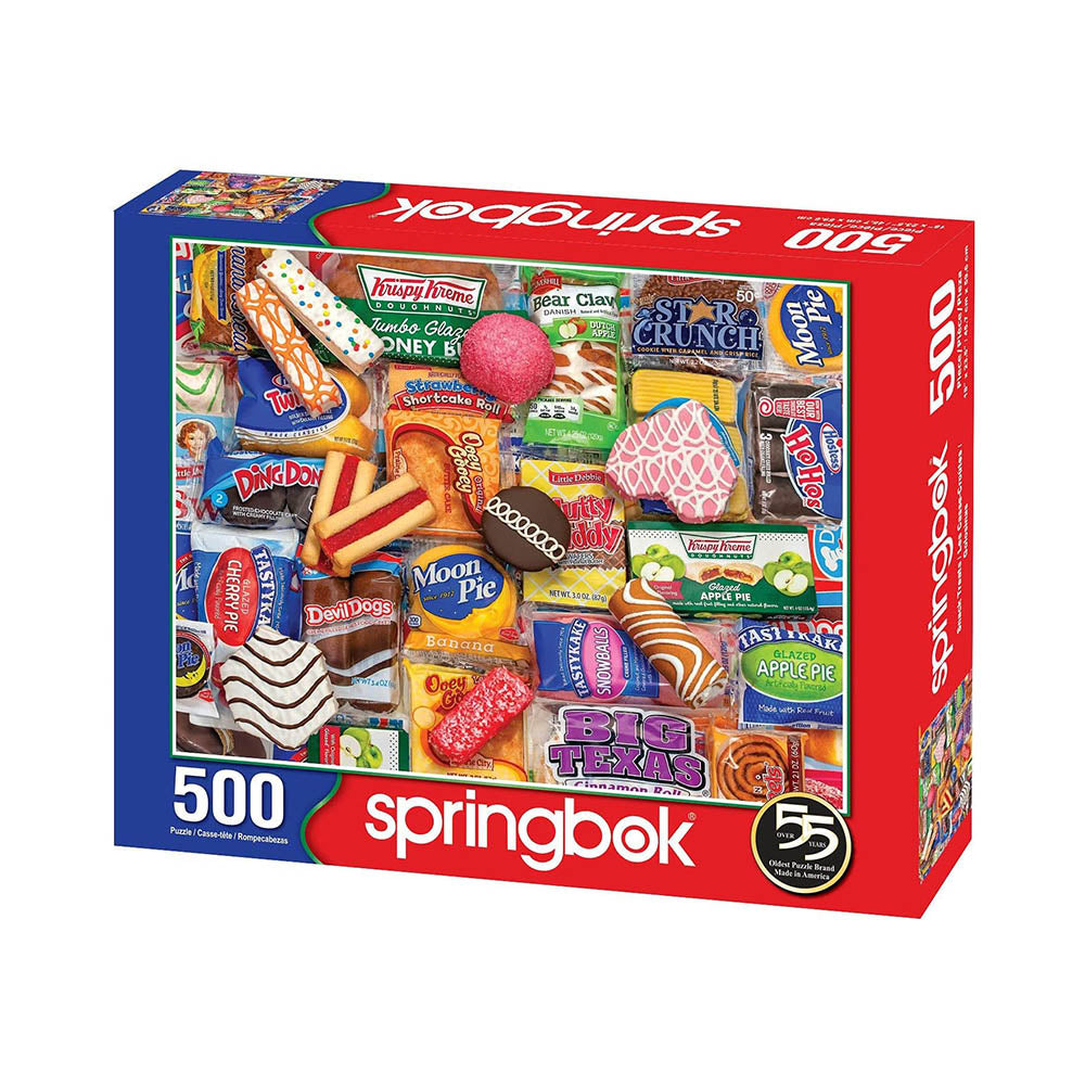 Springbok 500pc Puzzle - Snack Treats