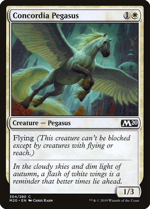 MTG Core Set 2020 - 304 Concordia Pegasus - M20-TCG Nerd