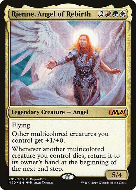 MTG Core Set 2020 - 281 Rienne, Angel of Rebirth - M20-TCG Nerd